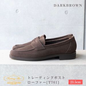 [23.5cm]トレーディングポスト ローファー[T701](カラー:DARKBROWN)