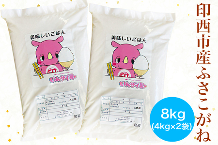 新米 ふさこがね 令和7年産 印西市産 美味しいごはん 8kg|おこめ 米 精米 [0522]