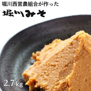 堀川みそ 900g×3パック