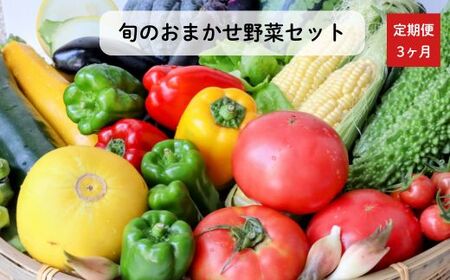 [定期便3ヶ月]旬のおまかせ野菜セット 4種類以上 / 野菜 やさい 旬の野菜 セット 詰め合わせ 定期便