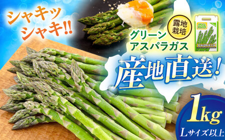 【2026年5月中旬以降順次発送】 グリーンアスパラガス 1kg アスパラ [AJAM014]