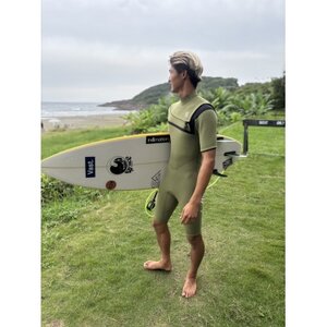 [春夏用]SABALLER ウェットスーツ SLANT ZIP SSスプリング フルオーダー