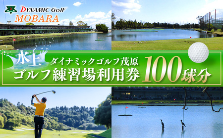 ダイナミックゴルフ 練習場利用券(100球分)