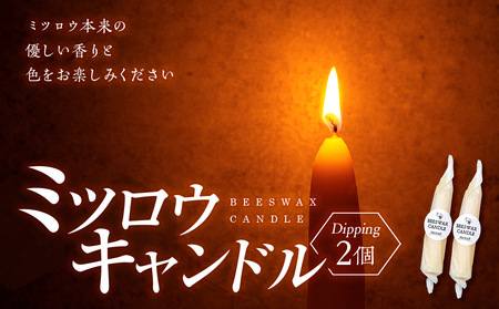 ミツロウキャンドル(Dipping×2)