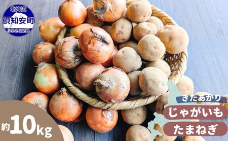 [2026年発送] オーガニック じゃがたま BOX 約10kg 有機栽培 じゃがいも 玉ねぎ 北海道 倶知安 ニセコグリーンファーム