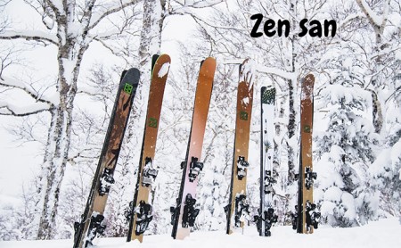 ハンドメイドスキー[Zen San] スキー[Zen San]stiff