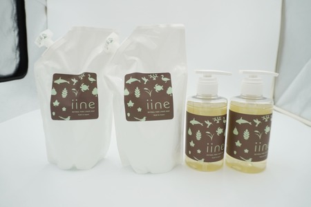 いいね せっけん デラックスセット (ポンプボトル×2・つめかえ用×2) 0038-013-S07