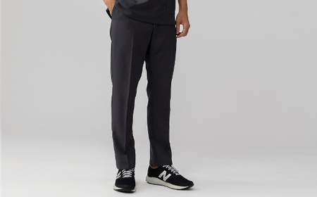 レピウスの白衣 【メンズボトムス】スクラブパンツ リンクル (カラー：チャコール、サイズ：S)