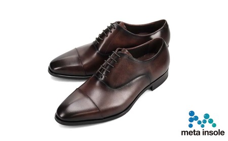 madras(マドラス) 紳士靴 meta insole搭載 M600AMT (ダークブラウン、25.0cm)