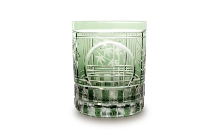 浅草切子 KANA KURITA「季(とき)の間 ―紅葉―」木箱入り_0012-126-T07