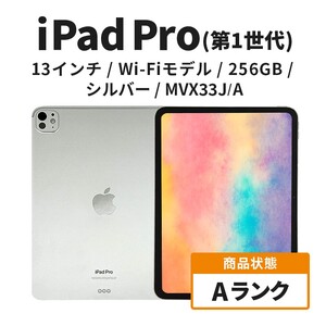 [数量限定]Apple iPad Pro 13インチ 256GB Wi-Fiモデル 第1世代 シルバー Aランク