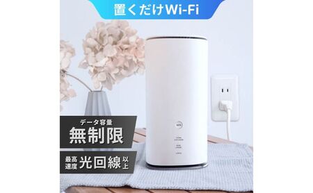 Wi-Fi カシモWiMAX ホームルーター 2年使い放題・月額料金・端末料金込 ふるさと納税プラン(Speed Wi-Fi HOME 5G L13) ルーター 高速通信 工事不要 墨田区 東京都