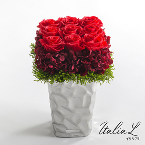 イタリアL 花 お花 プリザーブドフラワー ギフト プレゼント お祝い 誕生日 お供え アレンジ インテリア 東京都 墨田区 バイオレット