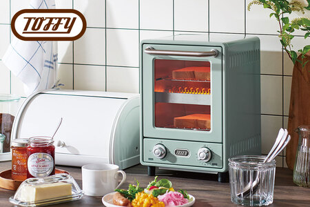 Toffy オーブントースターK-TS4 カラー:ペールアクア [kt072-010-1]