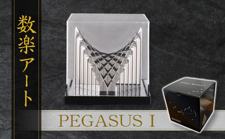 数楽アート PEGASUSI アート オブジェ ステンレス製 金属加工 立体グラフ 多変数関数 2変数関数 熟練 職人 手作業 ステンレス鋼板 光のハーモニー 理 美しさ ユニーク 東京都 大田区