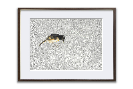 アート作品「フキナガシフウチョウ」(小) [169006] 絵画 インテリア アｰト 芸術品 美術品
