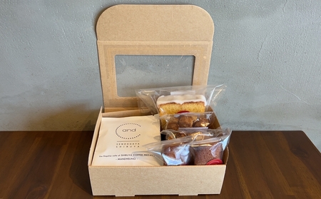 千駄ヶ谷のおしゃれカフェ[and C]ギフトセット[021031]ドリップバッグ コｰヒｰ お菓子 ギフト セット 詰合せ 焼菓子