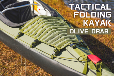 TACTICAL FOLDING KAYAK(OLIVE DRAB)[182005-2]フォｰルディングカヤック カヤック MOLLE SYSTEM アクティビティ アウトドア ダッフルバッグ|FOLBOT