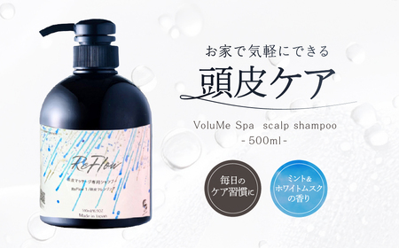 VoluMe Spa scalp shampoo・クレンジング･マッサージ サロン専売 自宅用[092023-1]