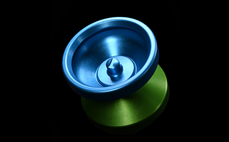 At Design Lab ヨーヨー I ALUMINUM BLUE/GREEN [271001-1]