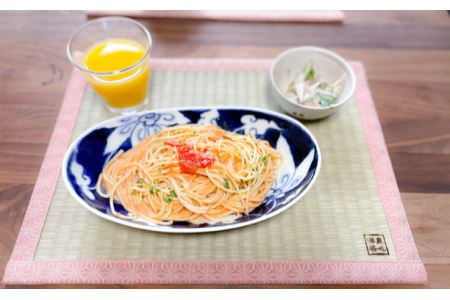 美心禅茶シリーズ 畳ランチョンマット 2枚セット（紫・水色）