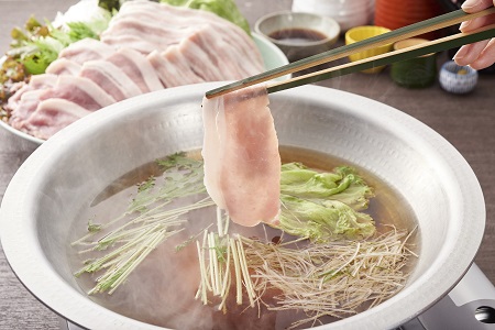 【青山本店限定】まい泉 ランチディナー共通 ペア食事券 オリジナルブランド豚「甘い誘惑」豚しゃぶ2名様コース
