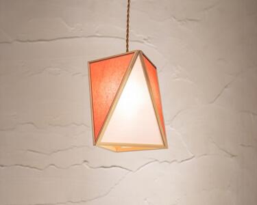 【照明／国産檜】ペンダントライト『彩 sai』 白×緋　AP837-Ｃ