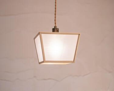 【照明／国産檜】ペンダントライト/CombinationLamp『升 shou』 ホワイトフォール　AP861-A