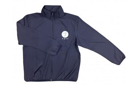 ナカペイウィンドブレーカー[Lサイズ ネイビー]