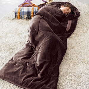 [ディノス限定販売]ヒートループ(R)ハイパー ぬくぬく 寝袋クッション[グレー]_1143211684_01