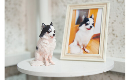思い出のペット写真から作る3Dフィギュア 長辺13cm