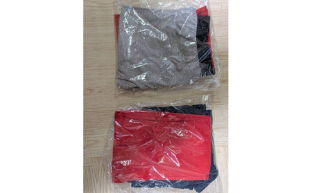 迎春!あったか、みんなにやさしい赤いふんどし!商品名「エミューL」(グレー色)