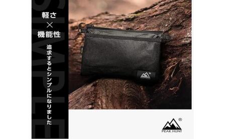 PEAKHUNT[改訂版]サコッシュ 小さめ 撥水 防水 超軽量 メンズ レディース 登山 トラベル ハイキング 旅行 ピークハント