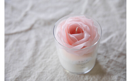 リアルなお花のキャンドル 『ROSE』(無香料)