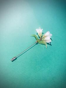 [HAM IAM]【数量限定】風鈴草ブートニエール3輪　わかくさ(グリーン系)　oneサイズ