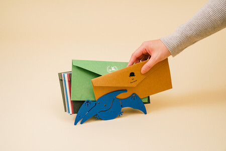 恐竜型ストッカー 「カタヅケザウルス プテラノドン」