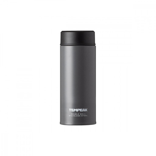 [ グレー]水筒 350mL 超保温 ステンレス スクリューマグボトル TEMPEAK アトラス グレー