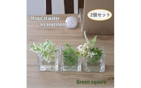 マジカルウォーター 2個セット 「 グリーンスクエア 」
