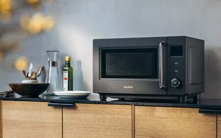 [ブラック] BALUMUDA The Range S KRN01JP-BK バルミューダ 電子レンジ レンジ おしゃれ コンパクト 調理道具 キッチン家電 電化製品 デザイン家電 黒 東京都 武蔵野市