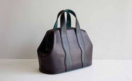 バッグ HIYORI240 牛革 ハンドバッグ トートバッグ VALLEYSHELL 青梅市 ブラック×ピンク