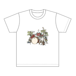 [フルカラー/2XLサイズ]JAZZinFUCHUと府中市の協働が奏でるハーモニーTシャツ