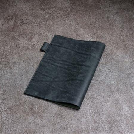 [A5サイズ]本革手帳・ノートカバー/イタリアンレザー・プエブロ(ブラック/黒)