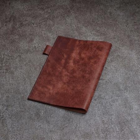 [B5サイズ]本革手帳・ノートカバー/イタリアンレザー・プエブロ(タバコ/茶)