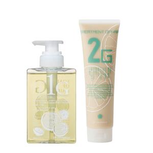 オブ・コスメティックス ソープオブヘア・1-G&トリートメントオブヘア・2-G シャンプートリートメントセット 2種各1本入り