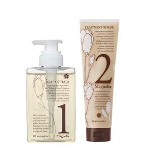 オブ・コスメティックス ソープオブヘア・1-Ma&トリートメントオブヘア・2-Ma シャンプートリートメントセット 2種各1本入り