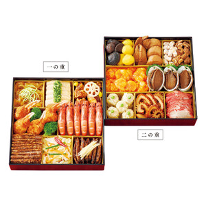 [高島屋選定品][横浜中華街 皇朝]中華おせち料理二段重