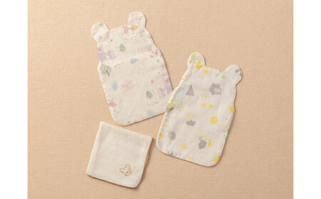 汗取りパット2枚＆ガーゼハンカチセットTAK090