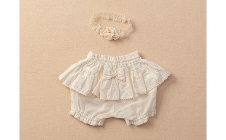 フリルパンツ&ヘアバンド