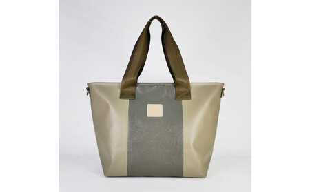 TENT BAG RYAN.02 防水トートバッグ[カーキ]