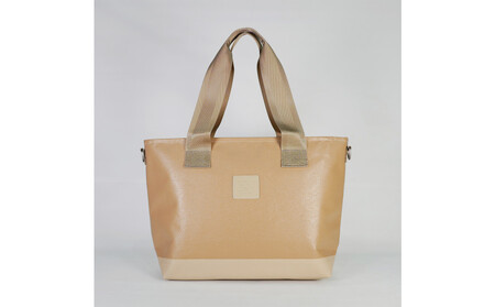 TENT BAG KEVINI.04　防水トートバッグ A4サイズ【ベージュ】